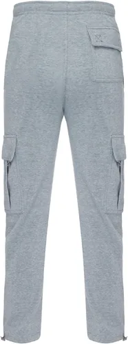 Vista 4 de Pantalones deportivos para hombre, ajuste holgado, pantalones deportivos para hombre, pantalones deportivos de ajuste holgado, con cordón