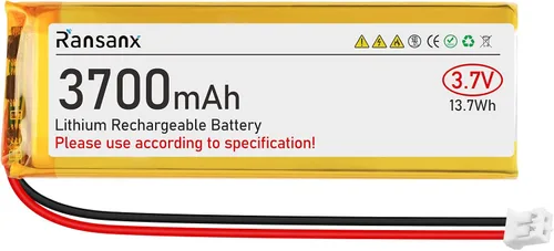 Vista 10 de Batería Lipo de 3.7 V 200 mAh 502025 Batería recargable de polímero de litio con conector Micro JST 2.0 Circuito de protección integrado