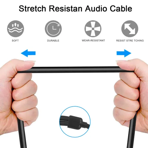 Vista 5 de Paquete de 1 cable divisor XLR de 1.6 pies, 1 cable hembra a 2 macho, cable divisor de micrófono equilibrado, adaptador de audio, utilizado