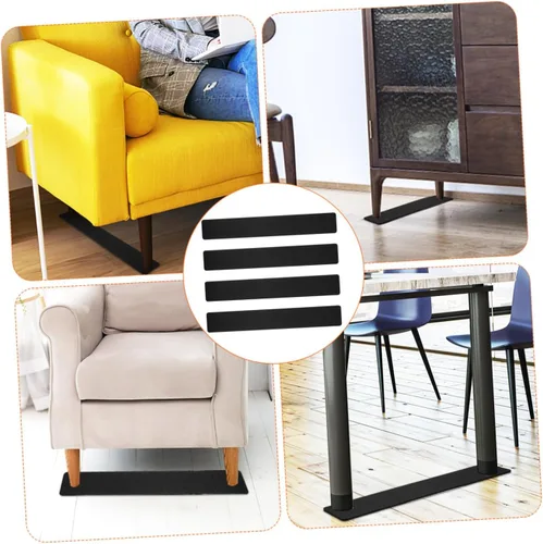 Vista 4 de Almohadillas antideslizantes para muebles para suelos de madera, alfombras, baldosas, 4