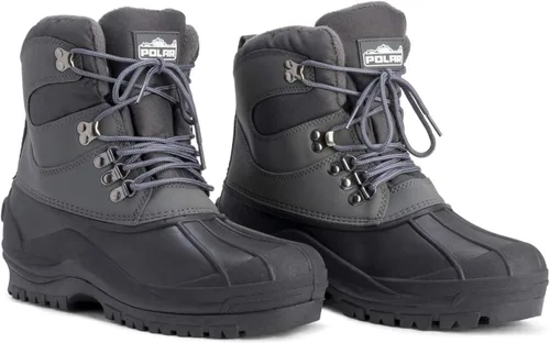 Vista 7 de Botas para lluvia y nieve, a la altura del tobillo, impermeables para hombre