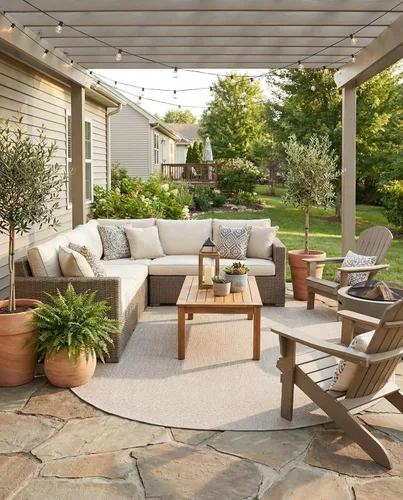 Vista 84 de Rugs.com Outdoor Solid Collection - Alfombra de pelo plano beige de 2 x 3 pulgadas, perfecta para entradas, cocinas, rincones de desayuno, piezas