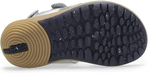 Vista 5 de Merrell Sandalia unisex para niños Bare Steps, plateado