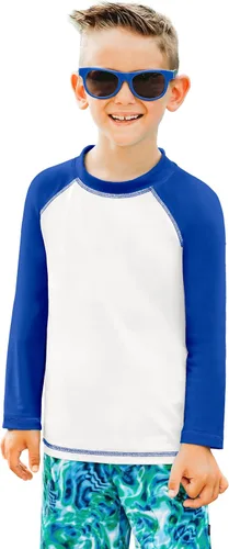 Vista 14 de City Threads camisa de manga larga con protección solar SPF 50+, peplo, rash guard para niña