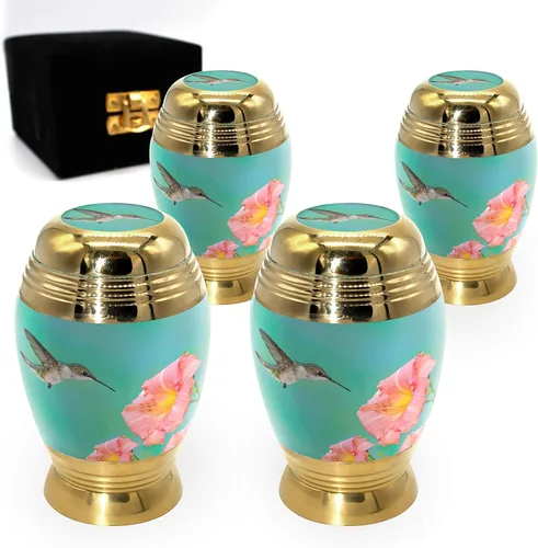 Vista 32 de Aurora Borealis Urna de cremación para cenizas para adultos, hombres y mujeres, Urnas de cremación personalizadas para cenizas humanas, urnas