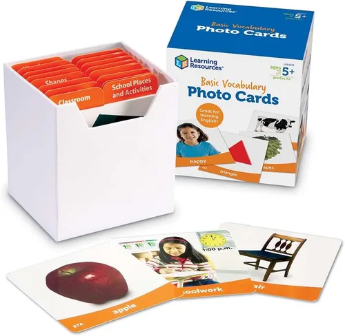 Vista 4 de Recursos para aprendizaje: tarjetas con fotos sobre vocabulario básico