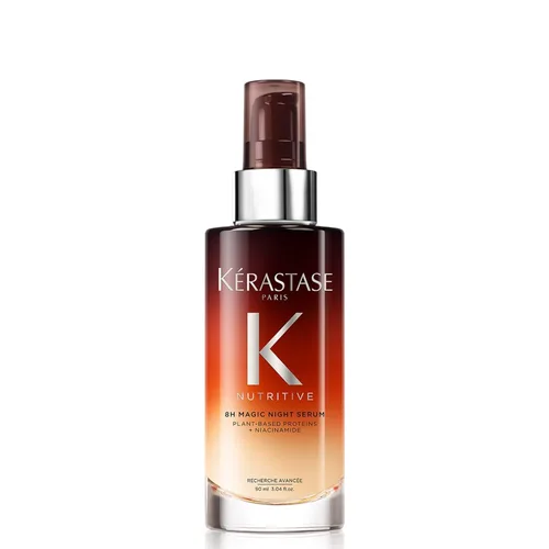 Vista 3 de Kerastase Nutritive 8H Magic Night Serum - Tratamiento nocturno para cabello seco, mejora el brillo, con proteínas a base de plantas