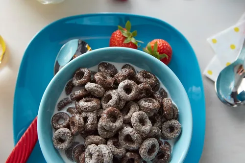 Vista 4 de Post OREO Os Cereal para el desayuno, caja de 17 onzas