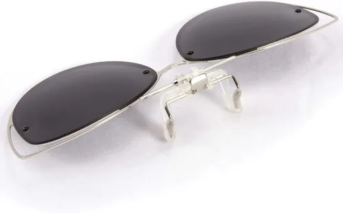 Vista 3 de FEISEDY Gafas de sol polarizadas ojo de gato clip en gafas de sol con función Flip up para gafas graduadas B2670
