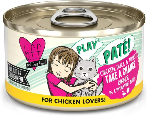 Vista 21 de Weruva B.F.F. Play - Best Feline Friend Paté Lovers, Aw Yeah!, T.T.Y.L. de atún y pavo con atún y pavo, lata de 2.8 onzas (paquete de 12)
