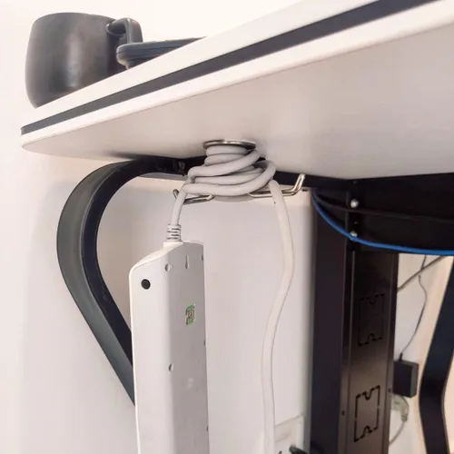 Vista 6 de simpletome Ganchos para tazas debajo del gabinete, organizador de tazas de café, colgador de almacenamiento de techo para oficina, cafetería, bar