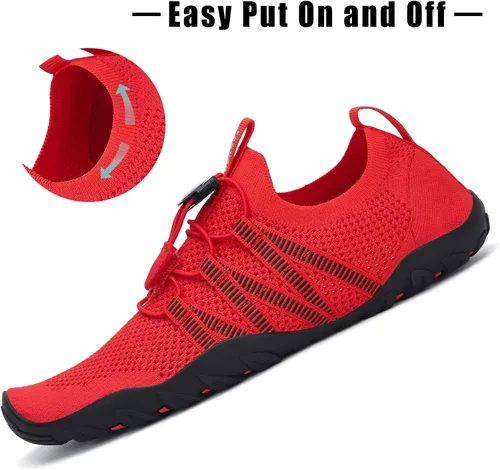 Vista 3 de Kararao Mens Womens Water Shoes Quick Dry Swim Shoes Beach Shoes Pool Surfing Aqua Sports