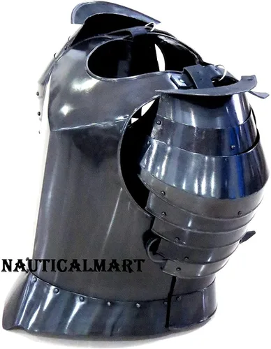 Vista 5 de NauticalMart Medieval Times - Traje de armadura de acero para el pecho