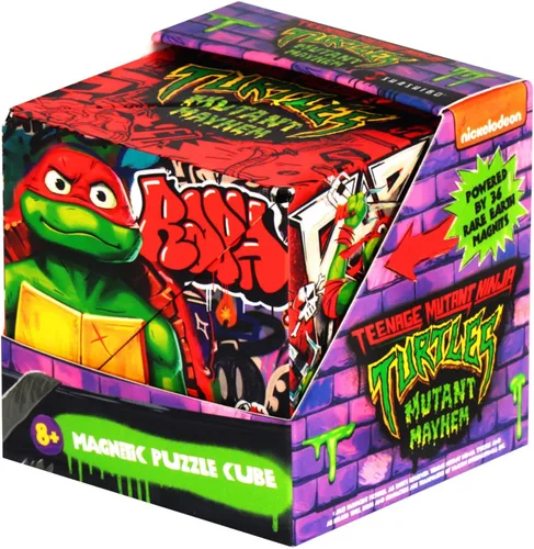 Vista 13 de SHASHIBO Caja de cambio de forma de tortugas ninja mutantes adolescentes: cubo magnético STEM que se transforma en más de 100 formas, descarga