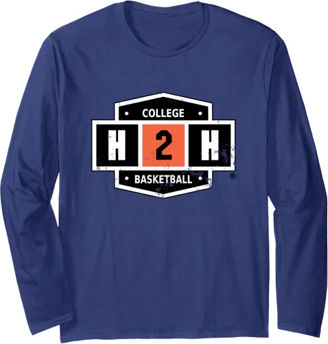 Vista 6 de H2H College Fantasy - Camiseta de manga larga para baloncesto Negro