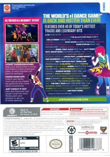 Vista 2 de Just Dance 3 with Katy Perry Bonus Tracks for Wii
