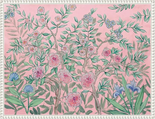 Vista 14 de Amanti Art Lienzo enmarcado para pared, 18 x 24 pulgadas, jardín francés rosa, por Julia Purinton, lienzo enmarcado para pared, obras de arte