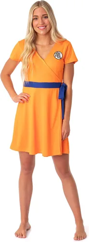 Vista 2 de Dragon Ball Z - Disfraz de cosplay con símbolo Kanji para mujer