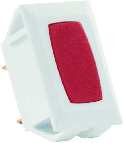 Vista 3 de JR Products 12725 Luz indicadora roja/negra para interruptor Rojo/Negro