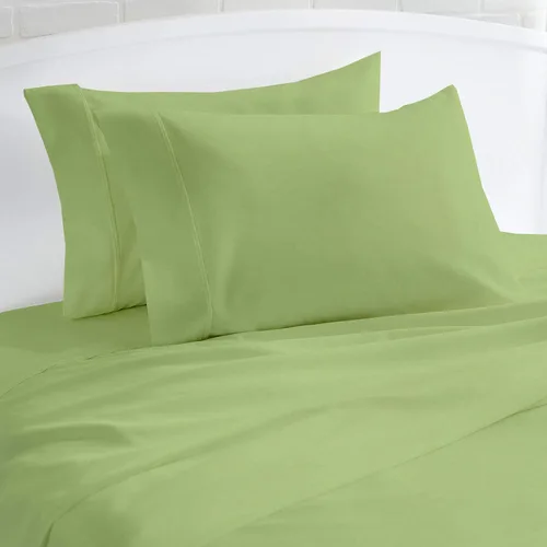 Vista 28 de ARlinen Funda de almohada tamaño Queen estándar, fundas de almohada de algodón sólido burdeos de 20 x 30 pulgadas