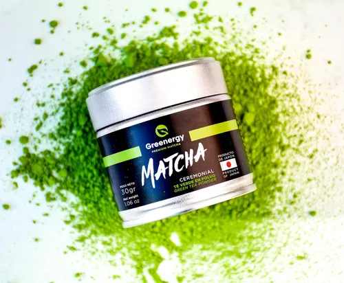 Vista 4 de Greenergy Matcha Premium Ceremonial. 30 Grs. (1.06 oz)