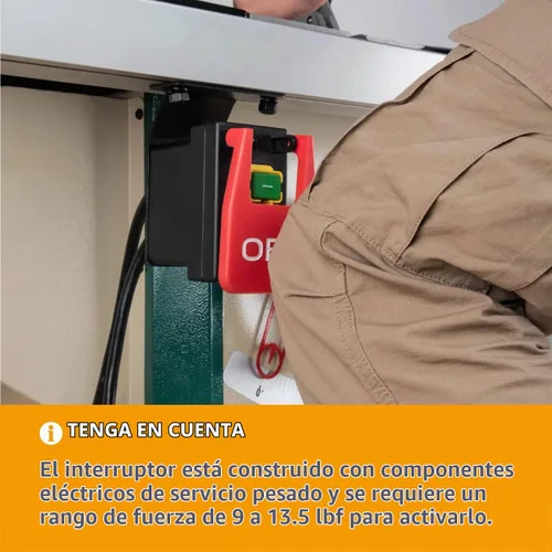 Vista 4 de POWERTEC 71054, interruptor magnético de parada de 120 V