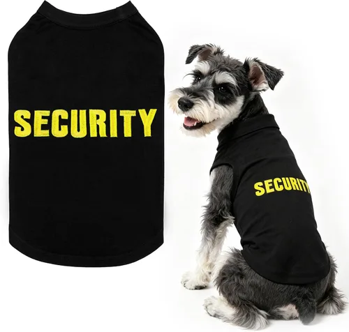 Vista 28 de BINGPET Bad to The Bone - Camiseta de algodón suave para cachorros, transpirable, ligera, para disfraz de perro, chaleco sin mangas, lavable a