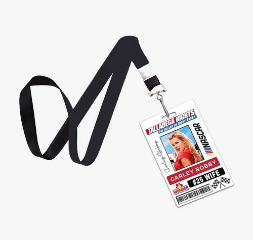 Vista 3 de Talladega Nights Ricky Bobby & Carley Bobby Race Car - Juego de 2 cordones de PVC