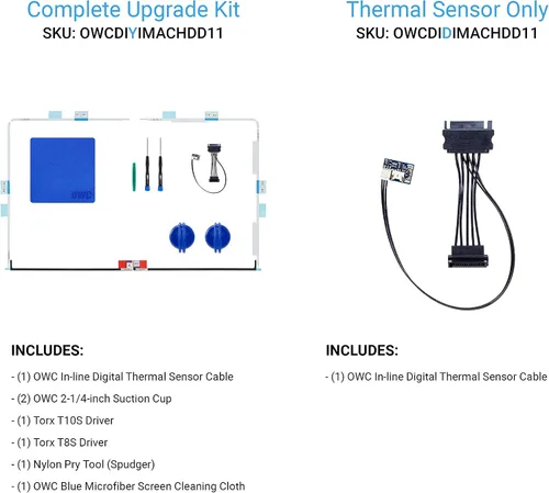 Vista 4 de OWC Sensor térmico digital en línea para iMac de 27 y 21,5 pulgadas (2011) Necesario para actualizar con cualquier unidad SATA en iMac (2011) - Sin