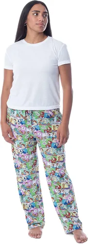Vista 5 de Nickelodeon Garfield and Jon - Pantalones de pijama clásicos de cómic para hombre