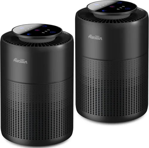Vista 10 de Aircillin Paquete de 2 purificadores de aire para el hogar, habitación grande de hasta 908 pies cuadrados cada uno, purificadores de aire HEPA