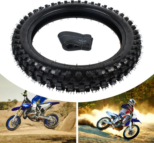 Vista 9 de Juego de ruedas y tubos delanteros 70/100 de 19 pulgadas para motocross Dirt Pit Bike Motocross TTR125 CRF150 DRZ125 XR100 KX100, repuesto directo