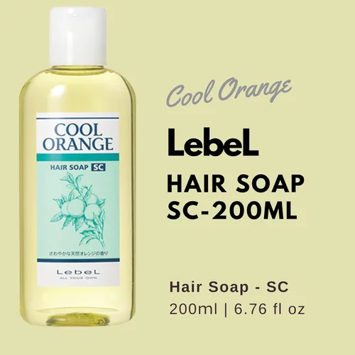 Vista 3 de Lebel Jabón para el cabello naranja fresco SC - 6.8 fl oz