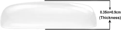 Vista 6 de Protector de pared para pomo de puerta, 12 unidades, protector de pared de goma suave cuadrado transparente autoadhesivo para manija de puerta