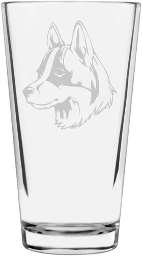 Vista 27 de Podenco Canario - Vaso de pinta de 16 onzas con temática de perro personalizado