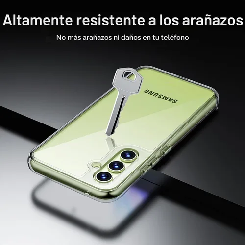Vista 4 de JETech Funda para Samsung Galaxy A54, antiamarilleo, transparente