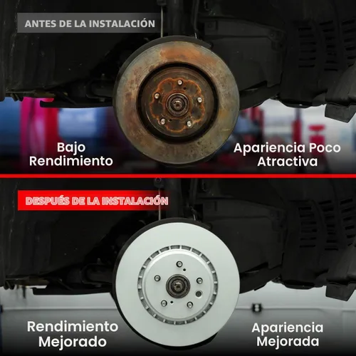 Vista 7 de R1 Concepts Kit de frenos delanteros y traseros para BMW X5 2007-2018