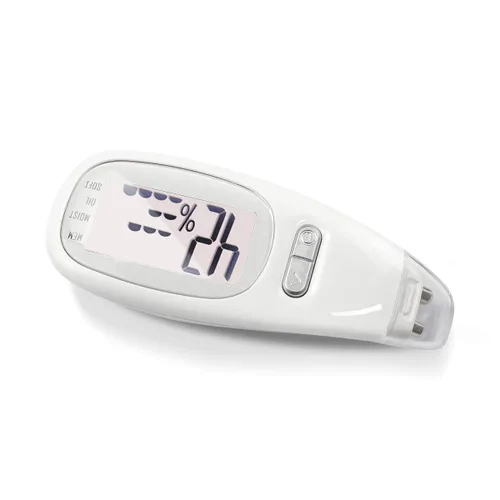 Vista 8 de Probador digital portátil de humedad facial, analizador de piel, corneómetro de hidratación facial, medidor de hidratación de la piel, probador
