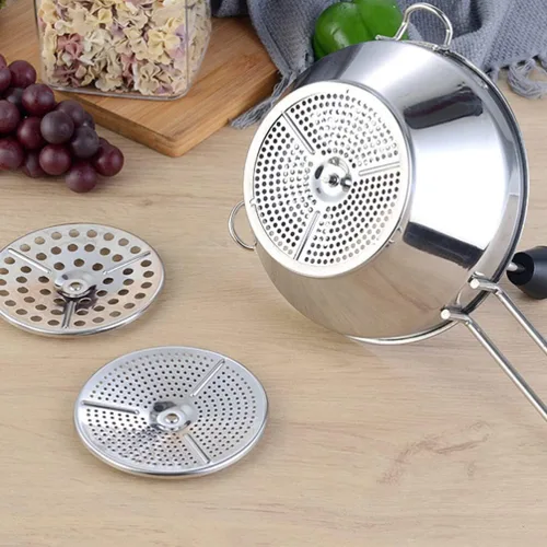Vista 5 de UPKOCH - Mezclador manual de papas y triturador de alimentos de acero inoxidable para puré de papas, batatas y verduras, herramienta de cocina