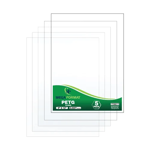 Vista 11 de Hoja de plástico transparente – Hoja de plexiglás transparente Panel de acrílico fino – Hoja de plástico flexible, reemplazo de vidrio para marco