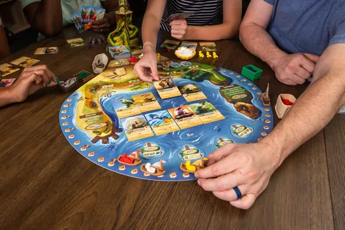Vista 7 de Everdell Farshore Collector's Edition Juego de mesa Juego de estrategia independiente Aventura marinera de 1 a 4 jugadores en el mundo