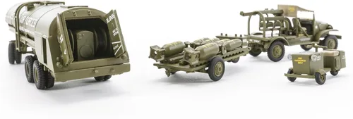 Vista 4 de Airfix WWII USAAF 8th Air Force Bomber Resabastecimiento 1:72 Kit de modelo militar de plástico, pequeño