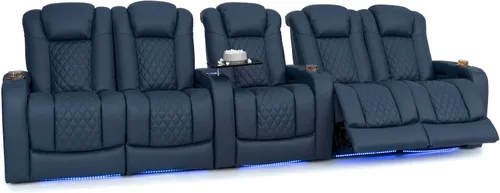 Vista 61 de Seatcraft Virtuoso 365 - Asiento de cine en casa (3 unidades), color ébano