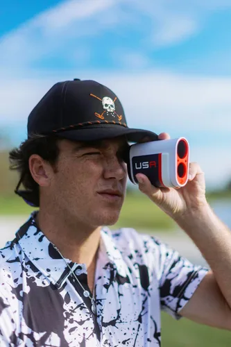 Vista 10 de SHANKITGOLF Gorra de golf ajustable con diseño de calavera, 95% poliéster, 5% elastano, talla única