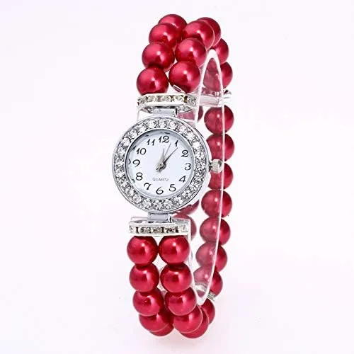 Vista 5 de Weicam Reloj de pulsera analógico de cuarzo para mujer, 4 piezas, Movimiento de cuarzo