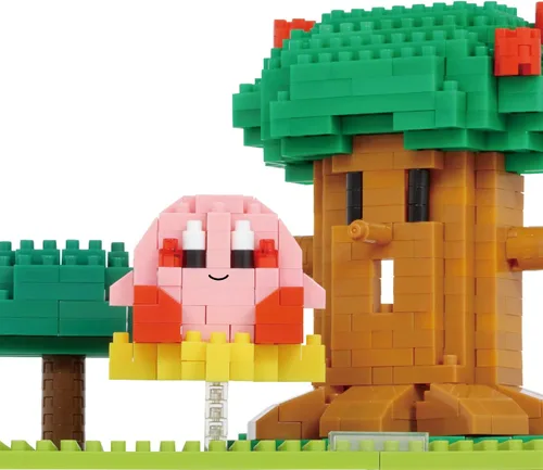 Vista 7 de nanoblock - Kirby Dream Land, Serie de colecciones de lugares para ver