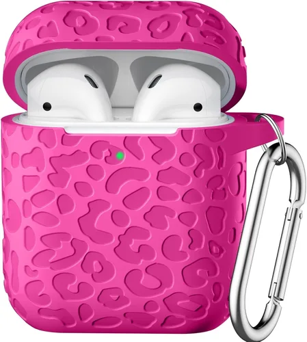 Vista 30 de Funda para Airpod Case y 2ª Generación con Diseño Leropard Grabado Compatible con Apple AirPods 2ª/1ª Generación de Carga, Bonita Protección