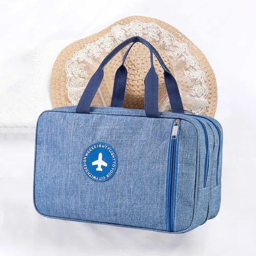 Vista 3 de Bolsa de viaje para gimnasio, bolsa de hombro para la noche, bolsa de entrenamiento de separación húmeda y seca, bolsa de fitness de mano con un