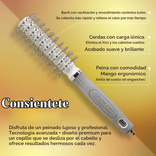 Vista 3 de Olivia Garden Cepillo de pelo Ceramic + Ion Turbo Vent Pro