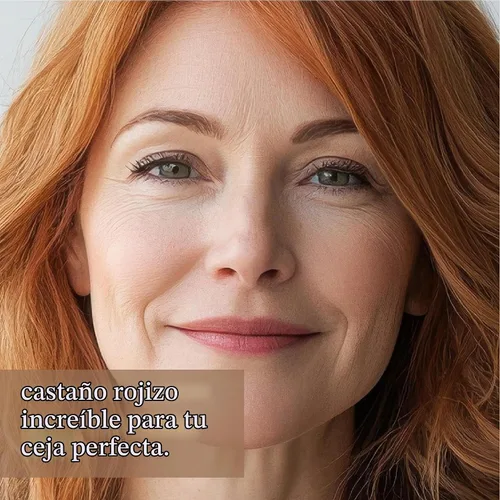 Vista 5 de Lápiz delineador para cejas con de color con cepillo